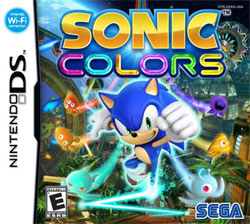 Sonic Colours DS Cover