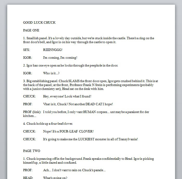 Original Script