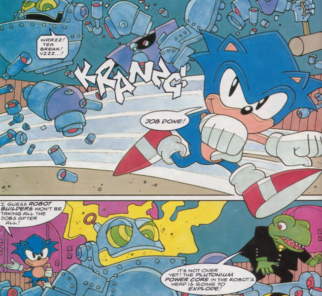 Fleetway Sonic the Comic 204 - Read Sonic the Comic Online