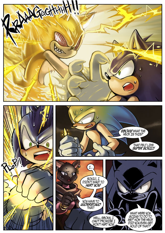 Fleetway Super Sonic (FleetwayComics) by SarkenTheHedgehog on