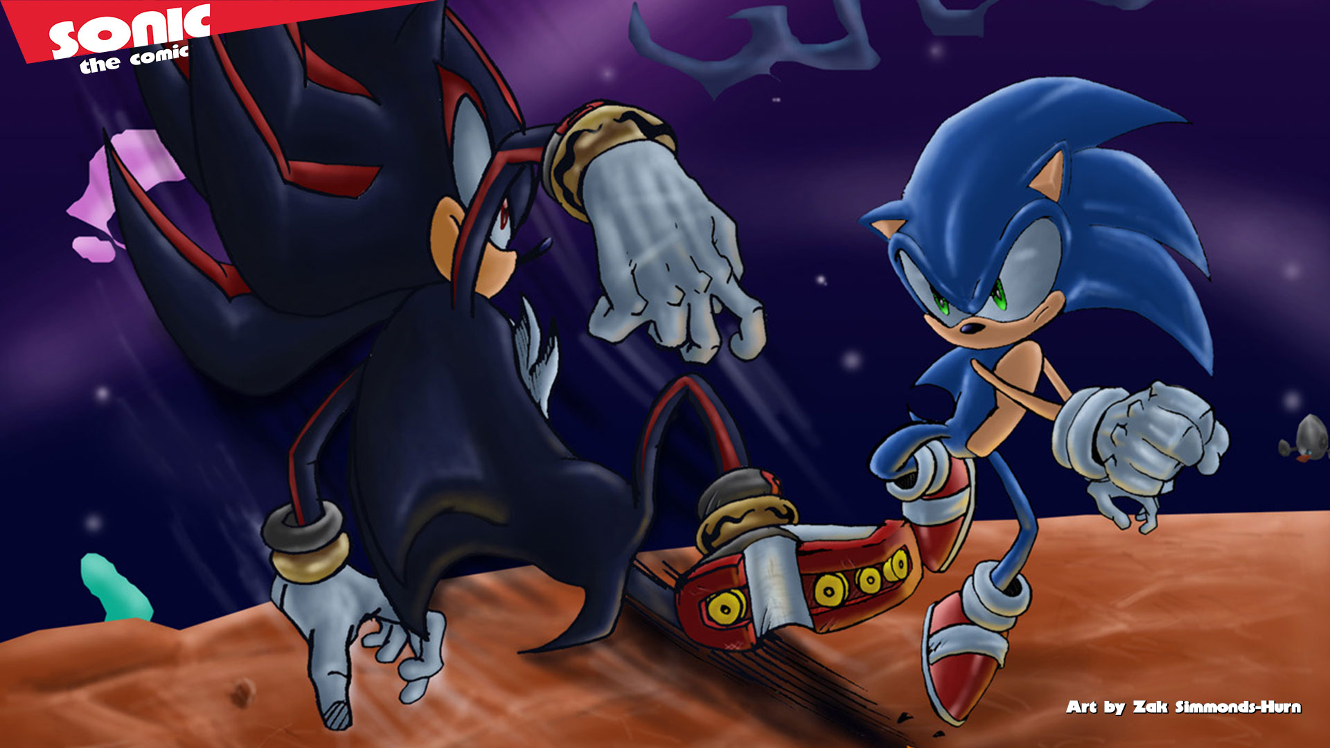 STFHCT episode 2 Honey vs Metal Sonic - Comic Studio